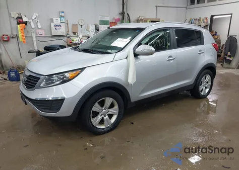 2013 Kia Sportage Lx из США, поврежденный, VIN KNDPB3A2XD7354437